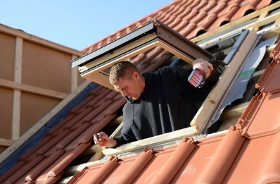 Pose de fenêtres de toit Velux à Sauverny